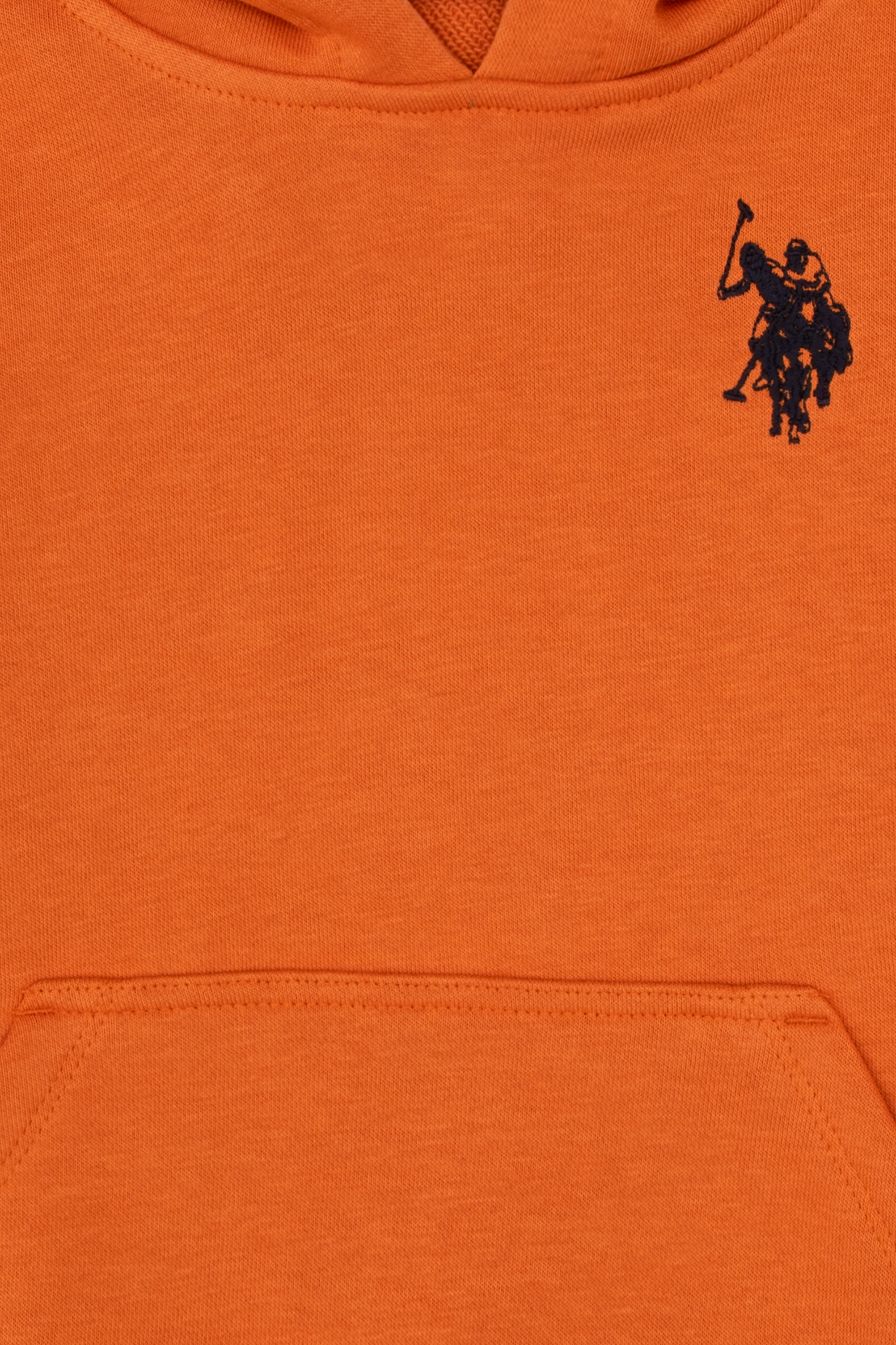 Erkek Çocuk Bakır Basic Kapüşonlu Sweatshirt - Image 3