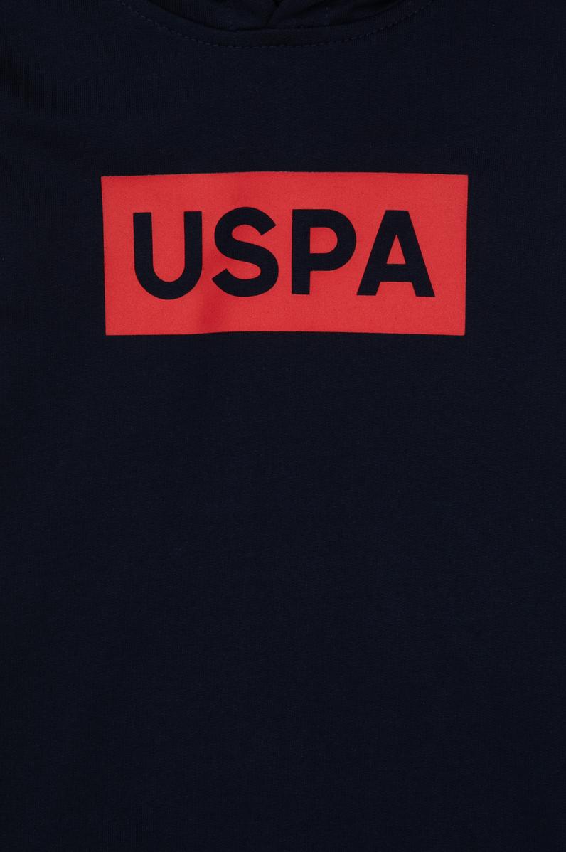 Erkek Çocuk Lacivert Basic Kapüşonlu Sweatshirt