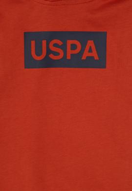 Erkek Çocuk Kiremit Basic Kapüşonlu Sweatshirt - 50307748079