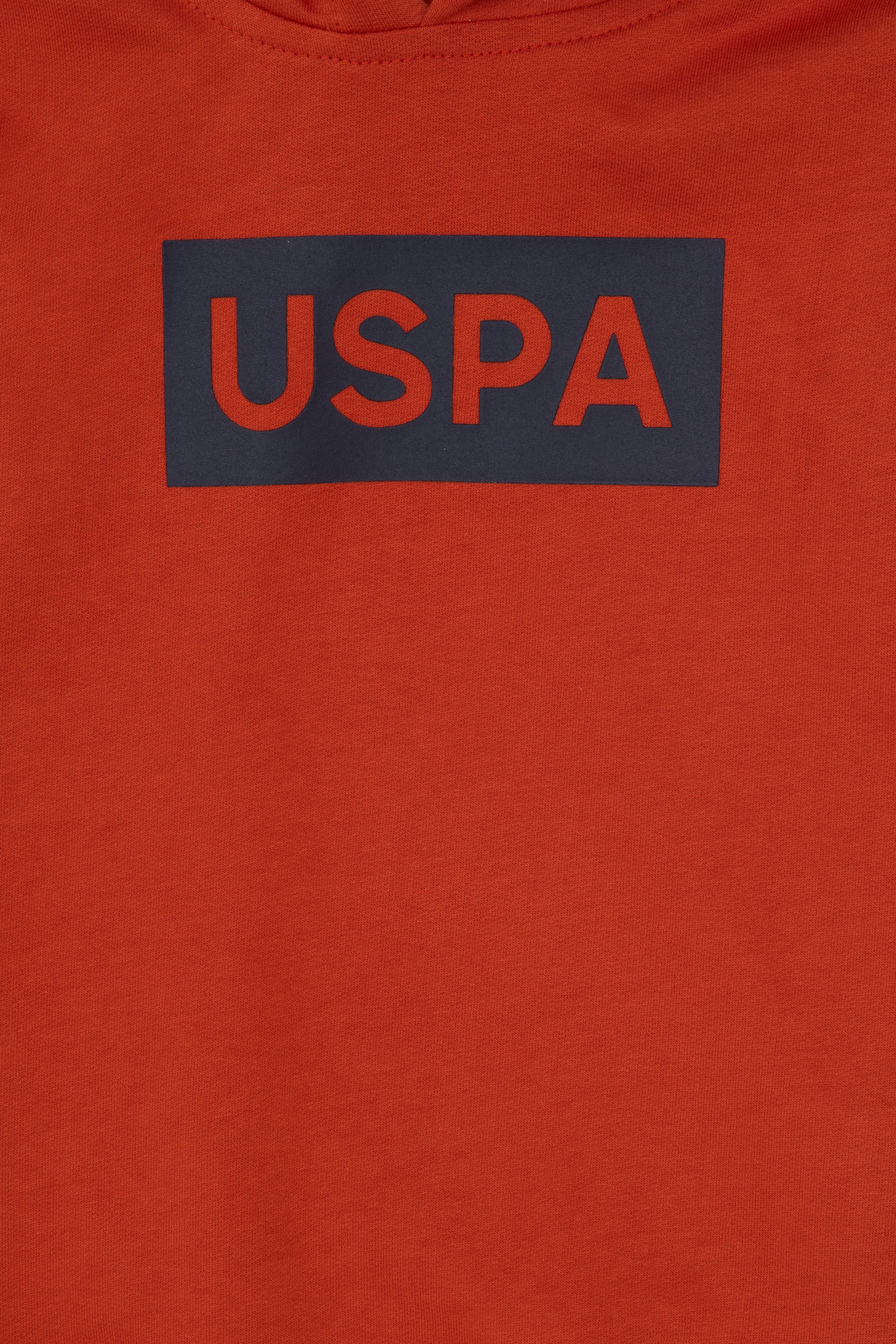 Erkek Çocuk Kiremit Basic Kapüşonlu Sweatshirt - Image 3