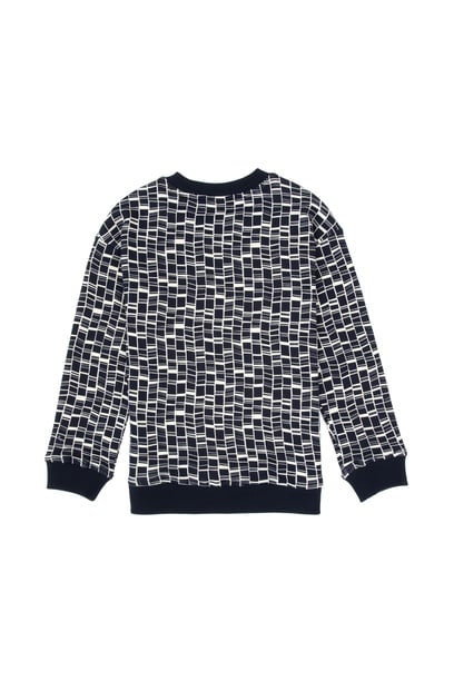 Erkek Çocuk Lacivert Bisiklet Yaka Sweatshirt