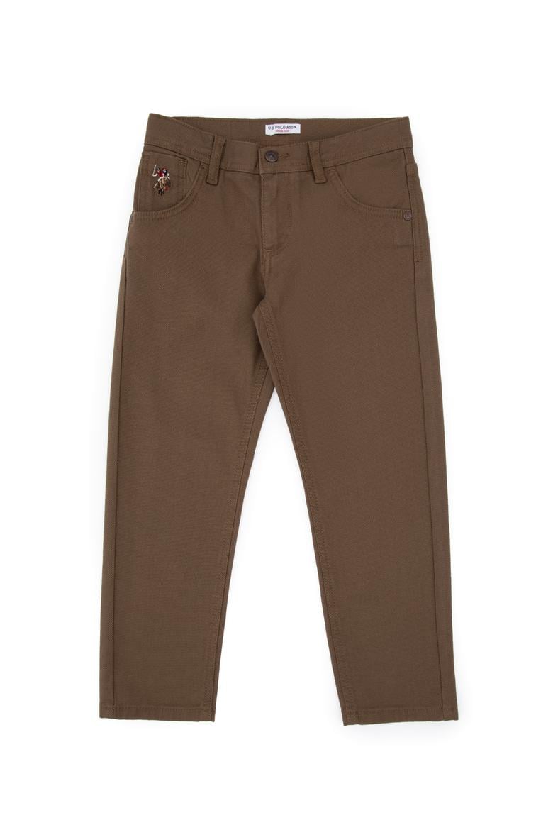 Erkek Çocuk Haki Kanvas Pantolon - 50311575025