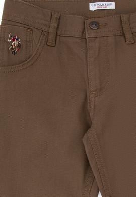 Erkek Çocuk Haki Kanvas Pantolon - 50311575025