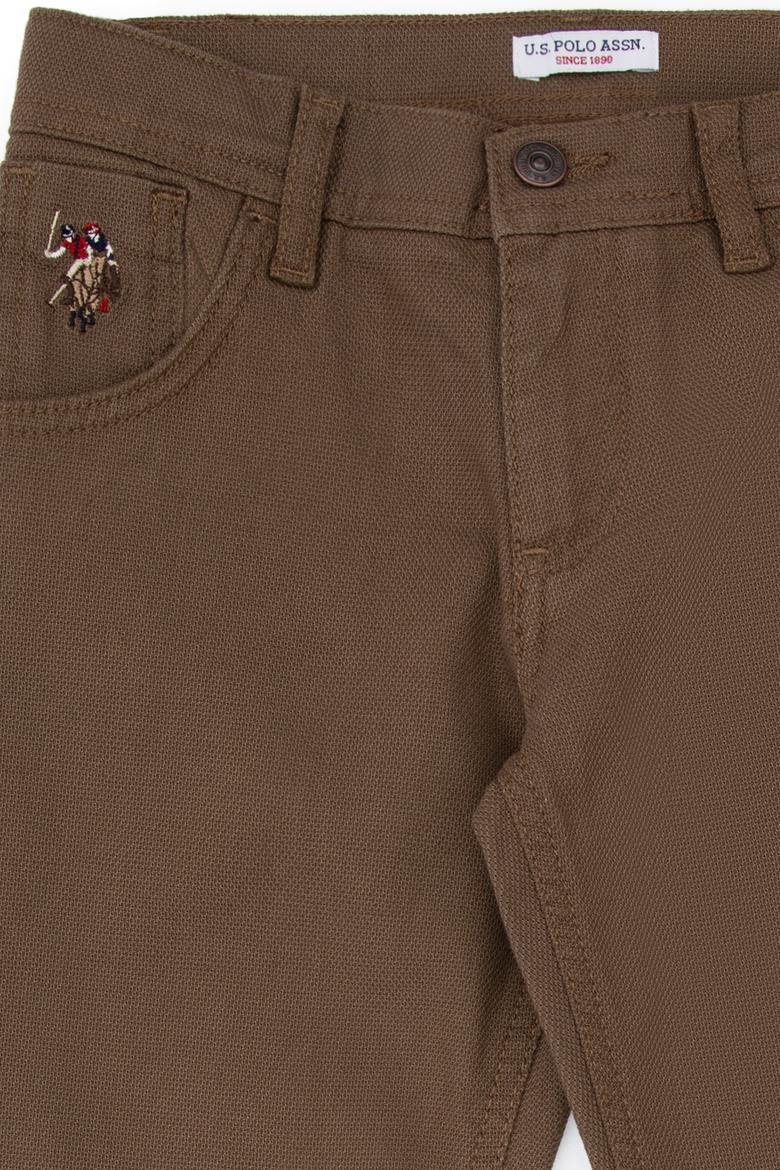 Erkek Çocuk Haki Kanvas Pantolon - 50311575025