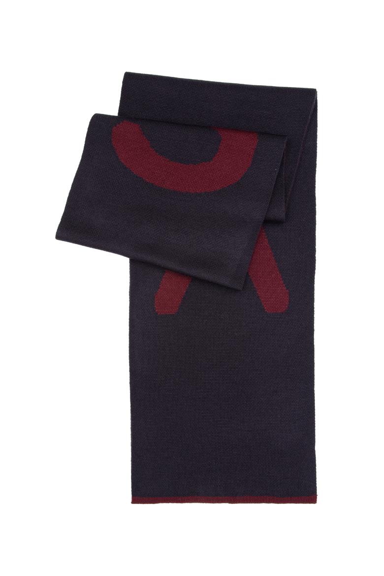 Erkek Lacivert Kaşkol