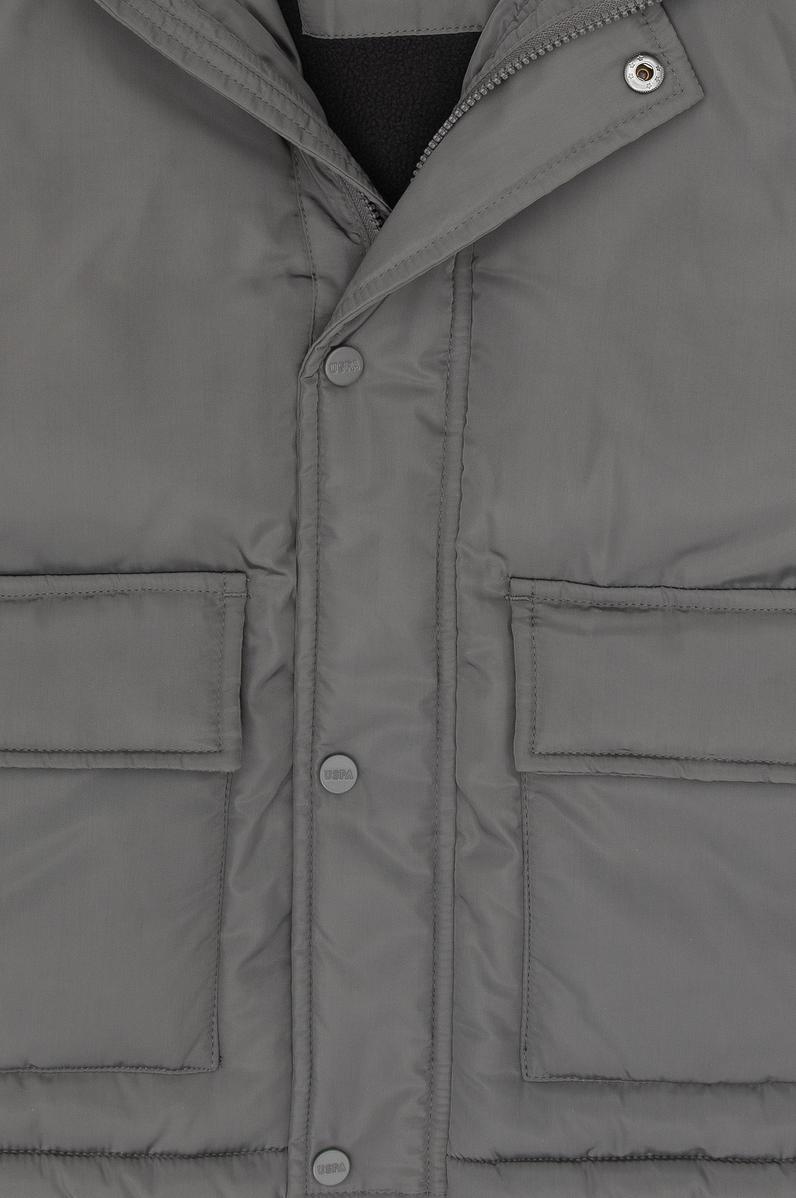 Erkek Çocuk Gri Kaban