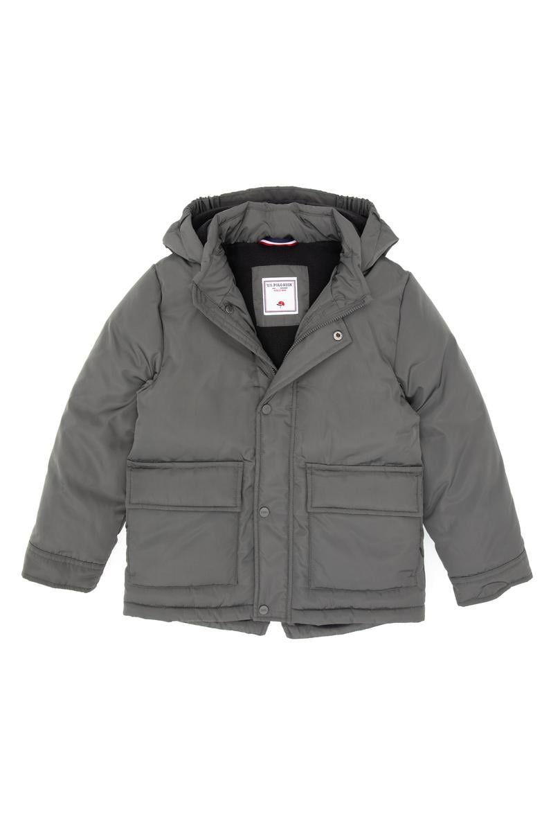 Erkek Çocuk Gri Kaban