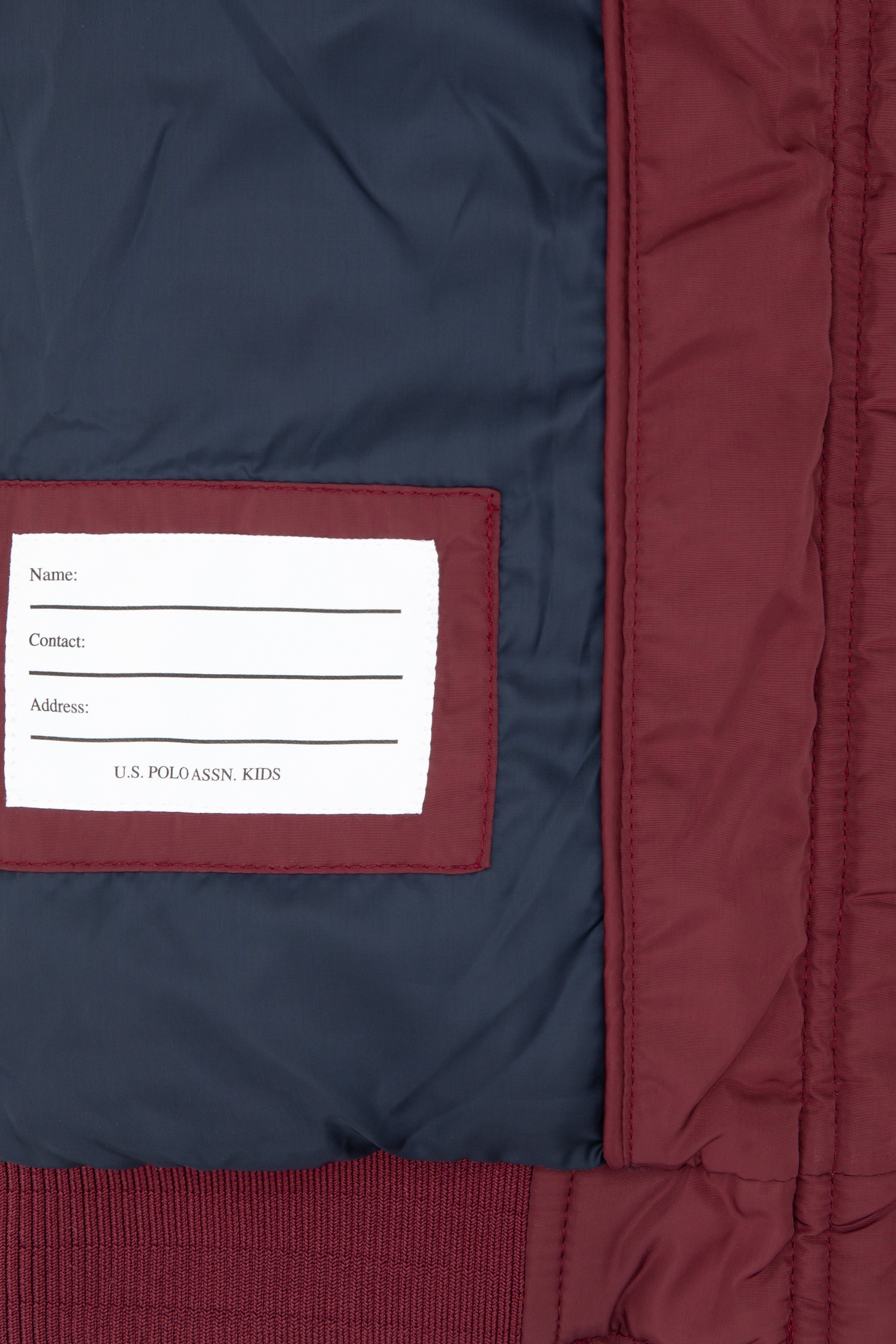 Erkek Çocuk Bordo Mont