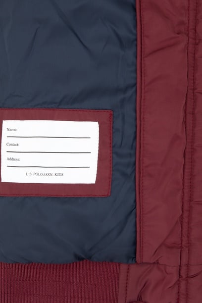 Erkek Çocuk Bordo Mont