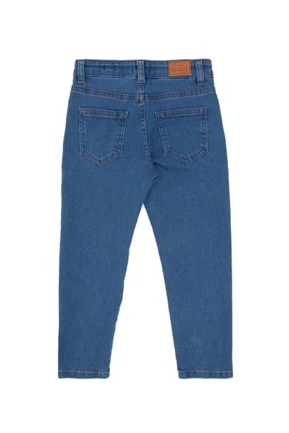 Erkek Çocuk Açık Mavi Jean Pantolon