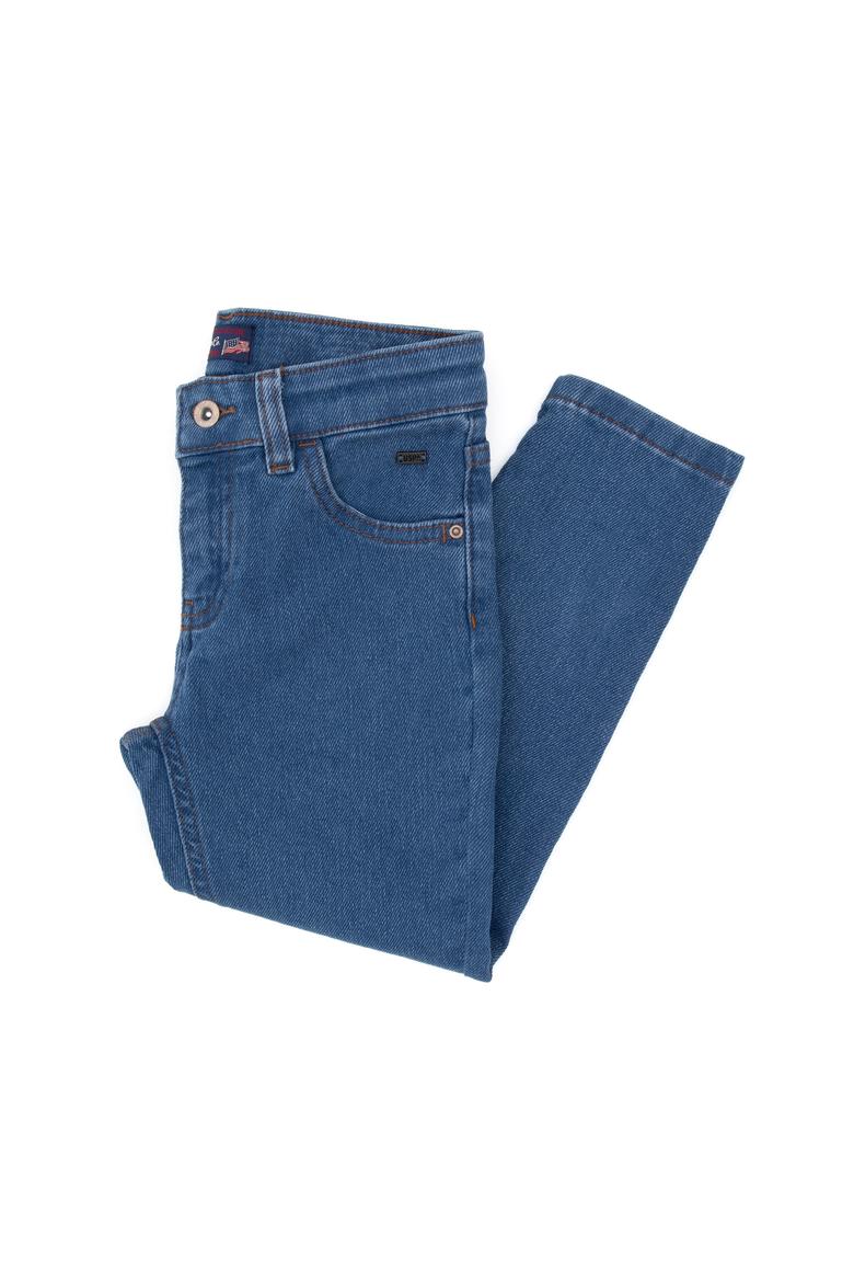 Erkek Çocuk Açık Mavi Jean Pantolon