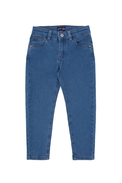 Erkek Çocuk Açık Mavi Jean Pantolon