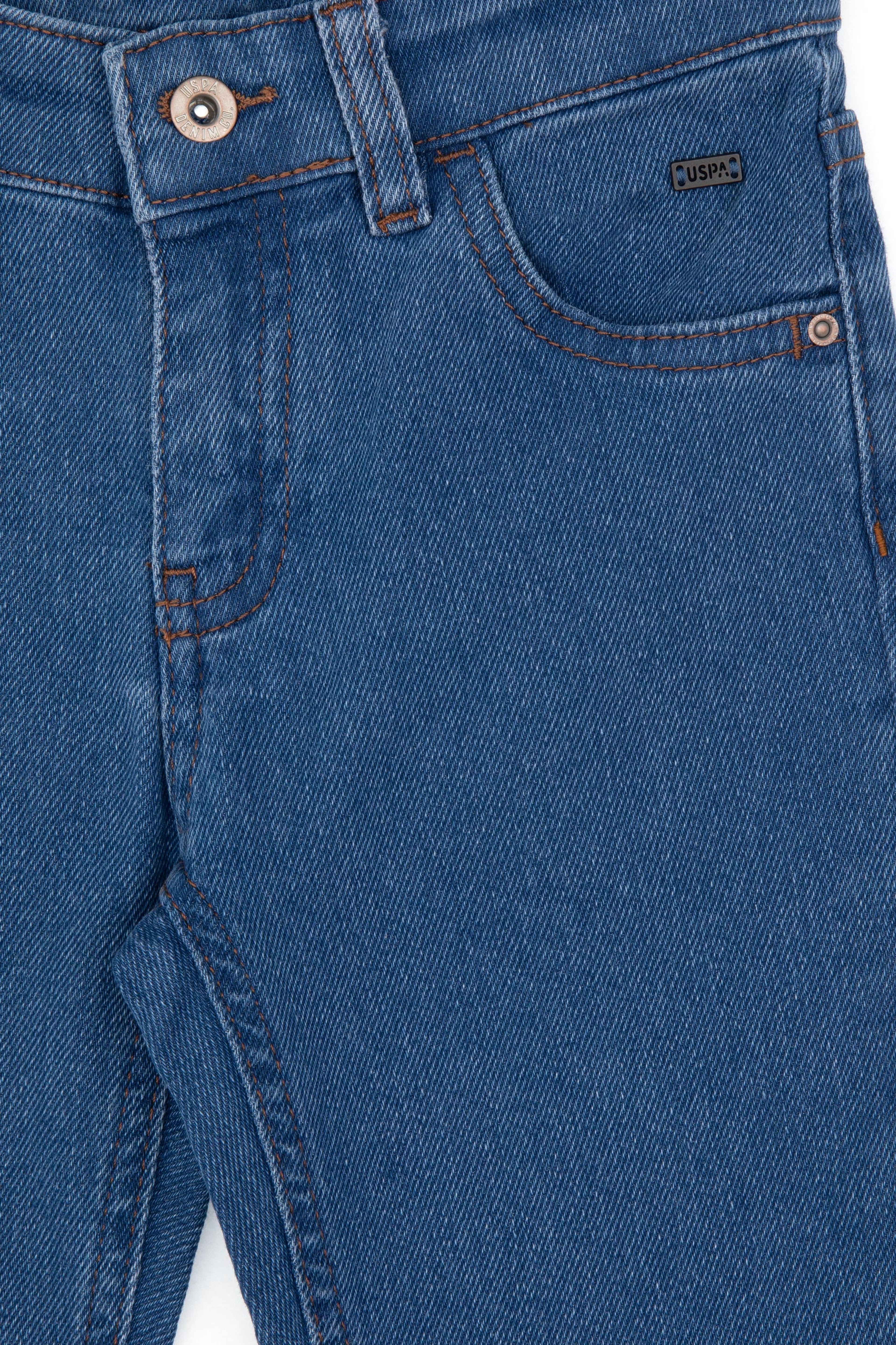 Erkek Çocuk Açık Mavi Jean Pantolon