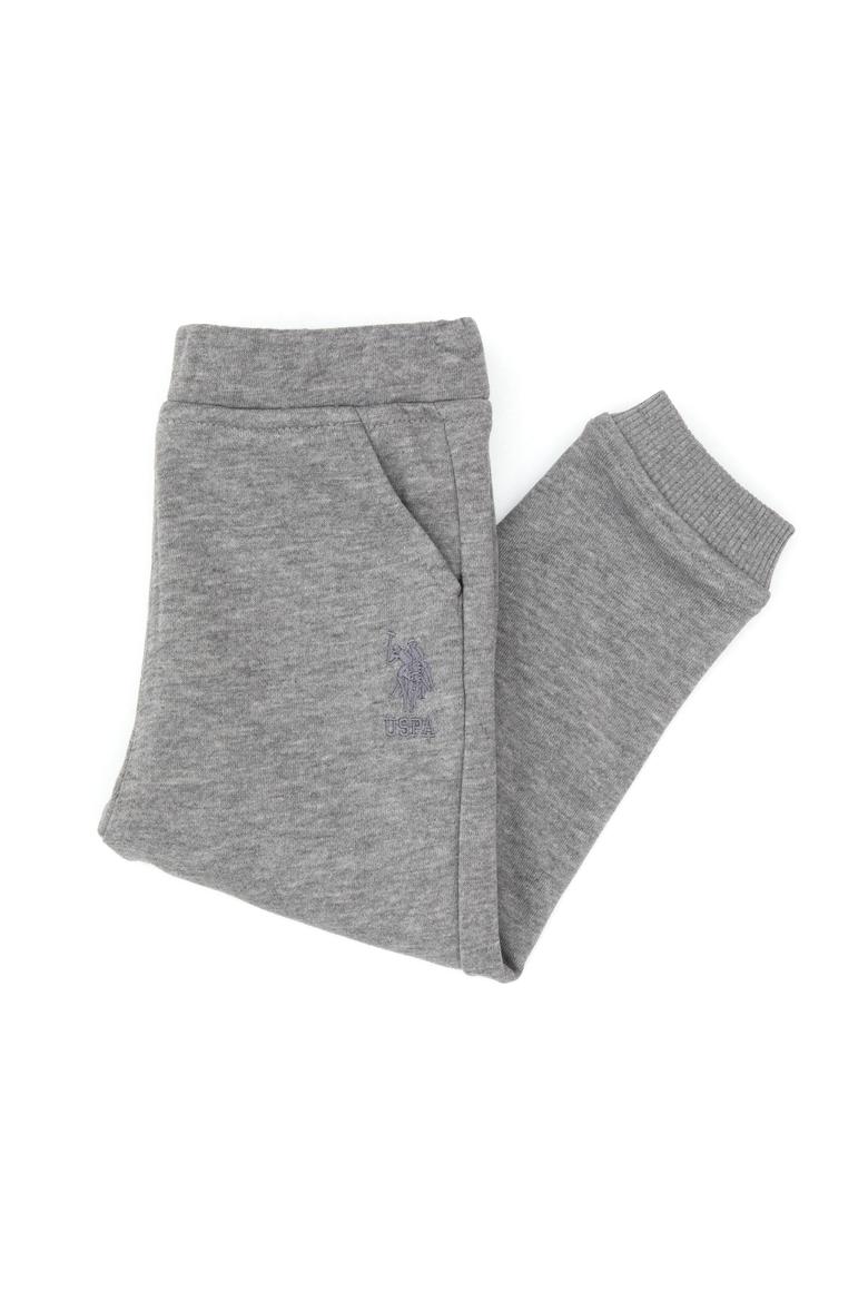 Erkek Çocuk Gri Melanj Eşofman Altı