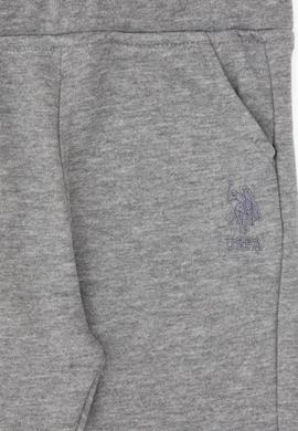 Erkek Çocuk Gri Melanj Eşofman Altı - 50316485128