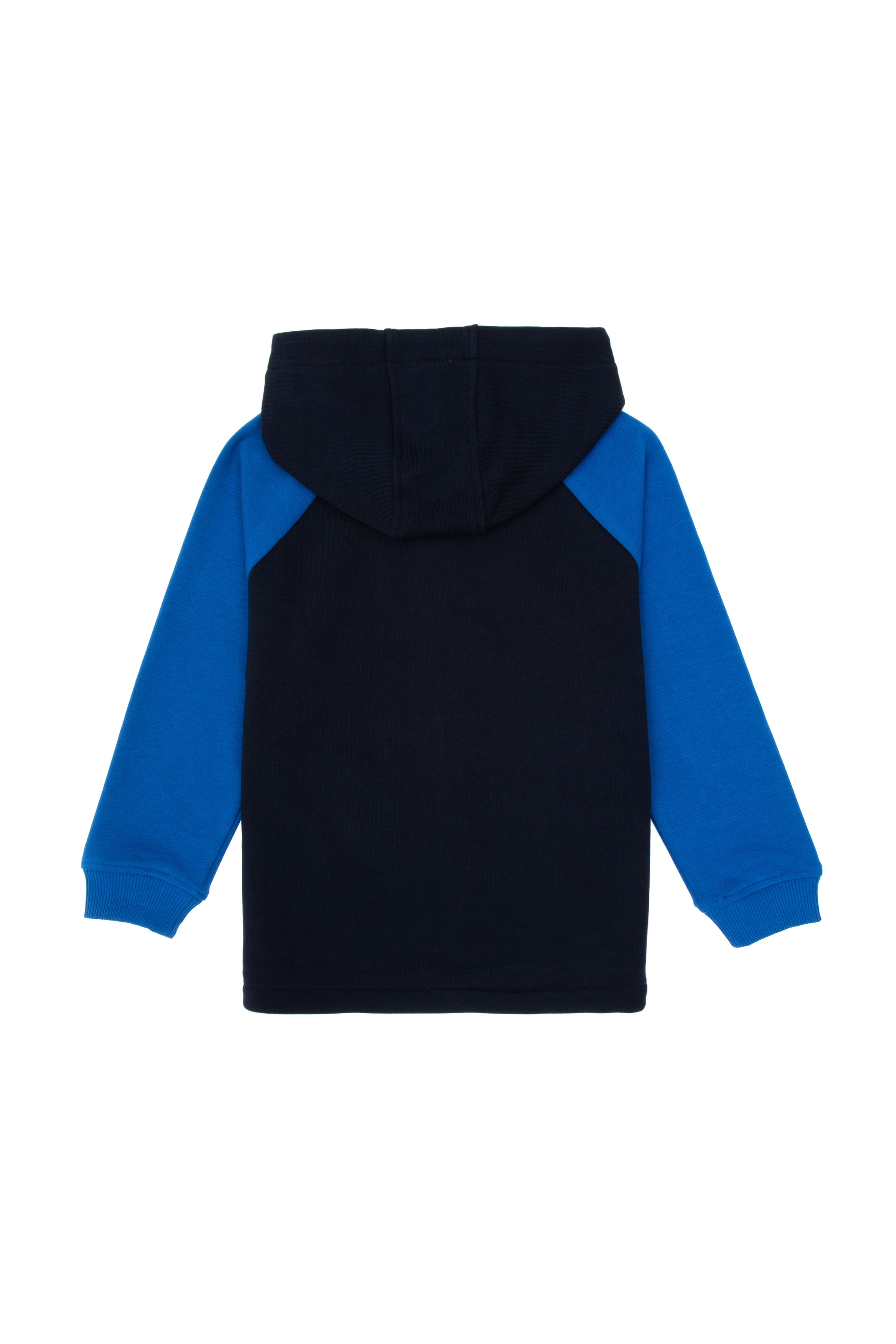 Erkek Çocuk Lacivert Kapüşonlu Sweatshirt - Image 2