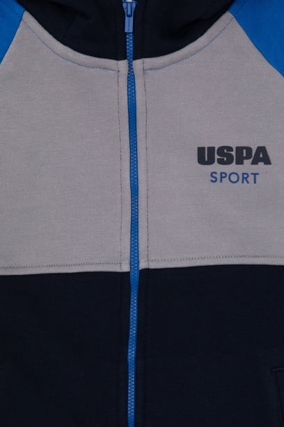 Erkek Çocuk Lacivert Kapüşonlu Sweatshirt