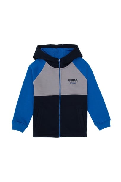 Erkek Çocuk Lacivert Kapüşonlu Sweatshirt