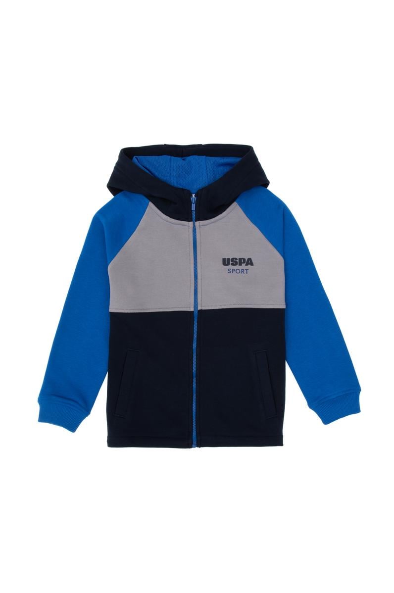 Erkek Çocuk Lacivert Kapüşonlu Sweatshirt