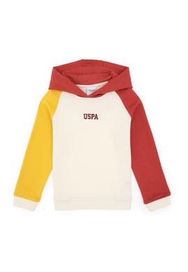 Erkek Çocuk Krem Kapüşonlu Sweatshirt - 50316606035