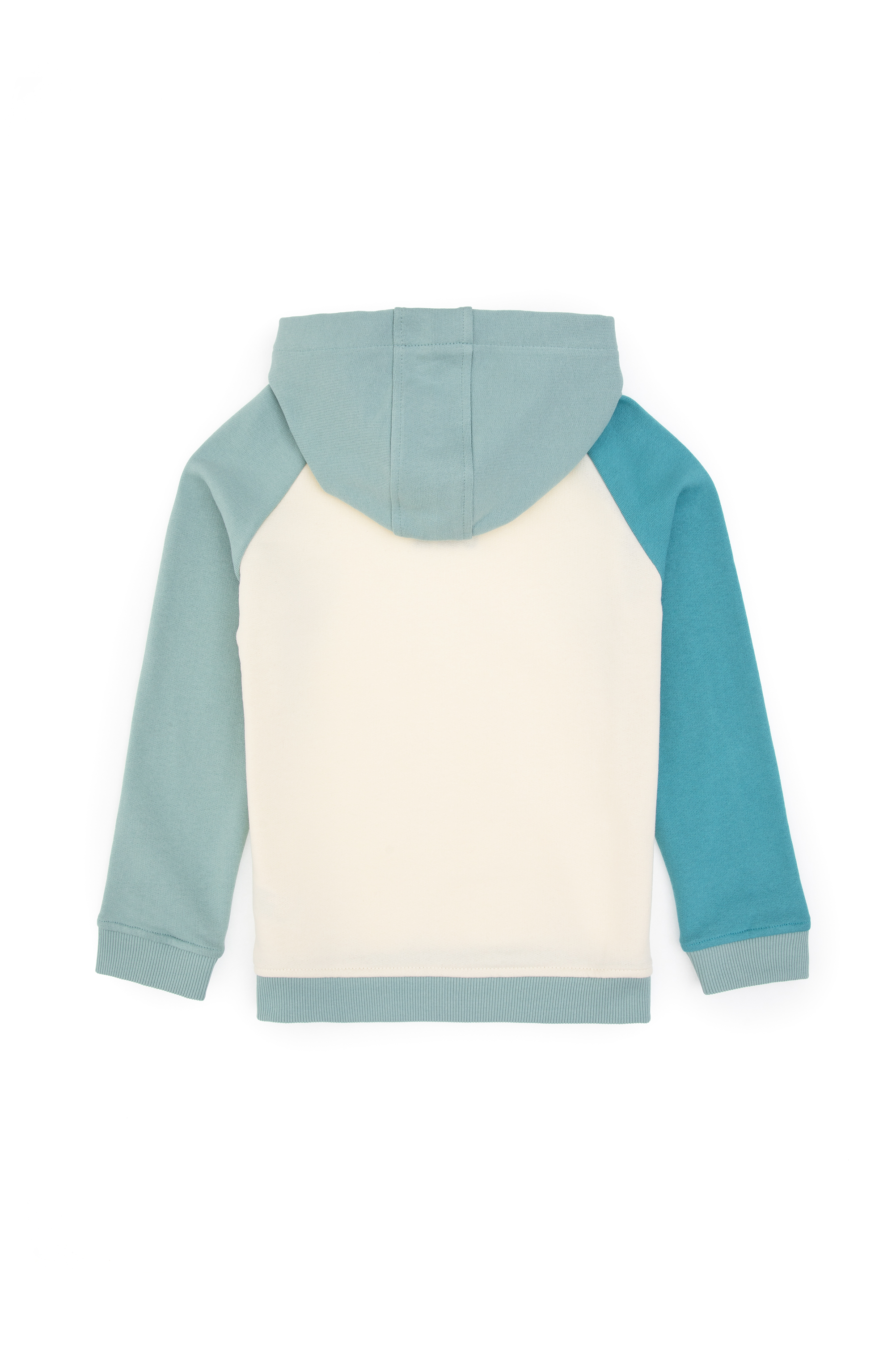 Erkek Çocuk Mint Kapüşonlu Sweatshirt - Image 3