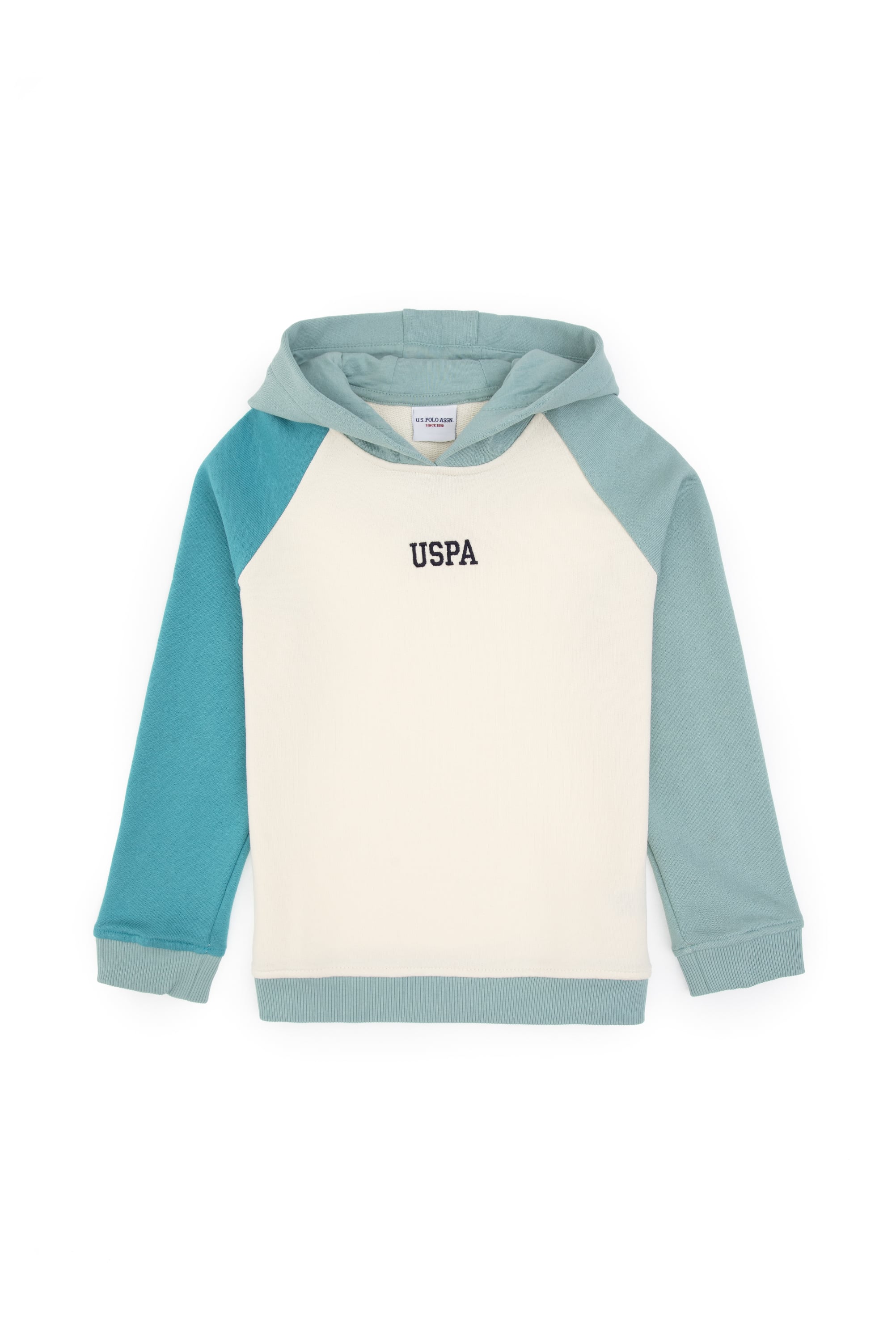 Erkek Çocuk Mint Kapüşonlu Sweatshirt - Image 2