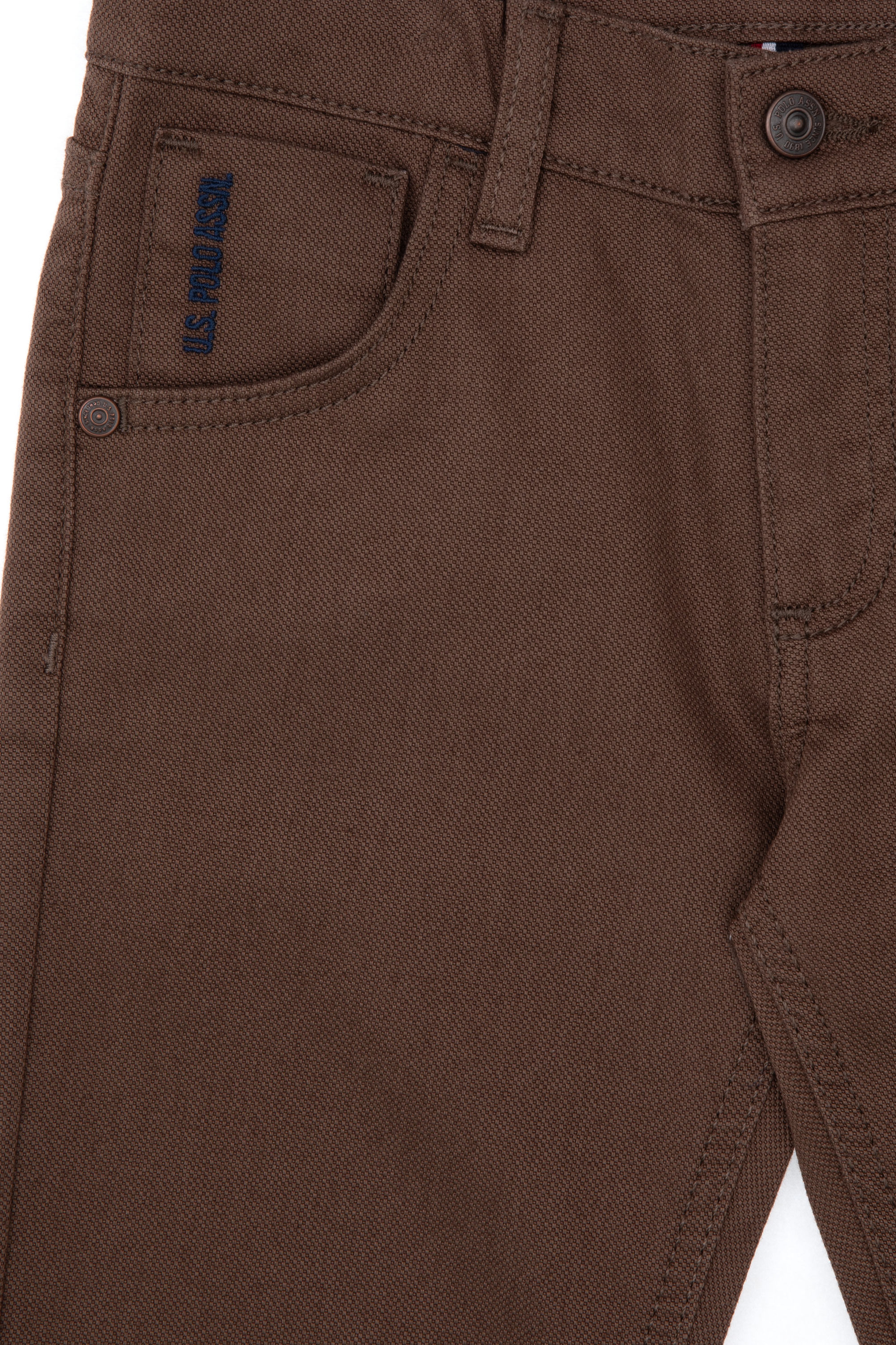 Erkek Çocuk Coconut Kanvas Pantolon - Image 6