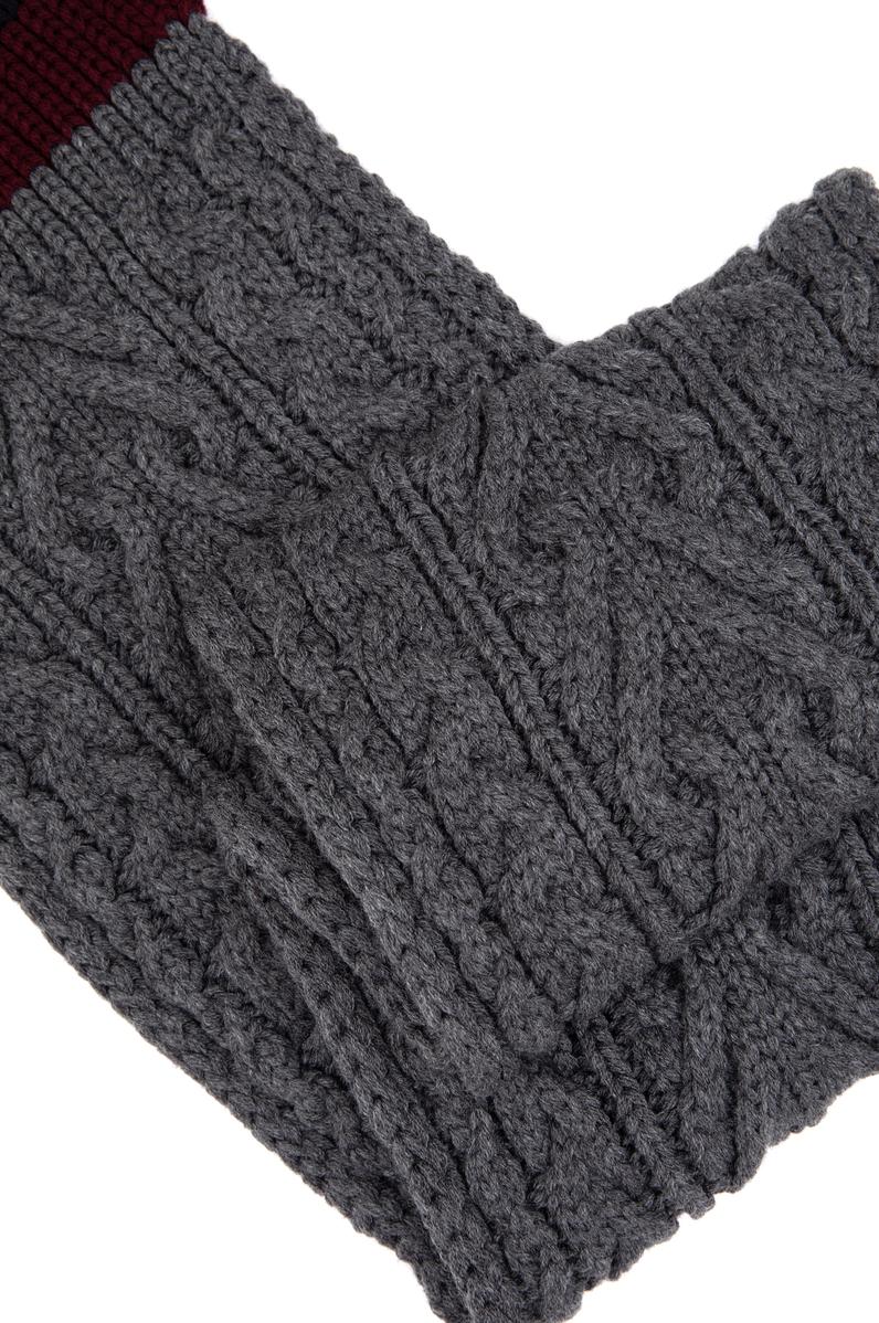 Erkek Çocuk Gri Melanj Kaşkol