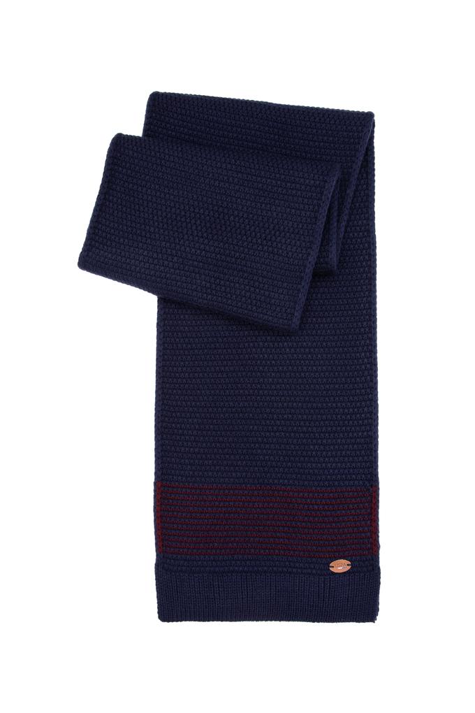 Erkek Lacivert Kaşkol