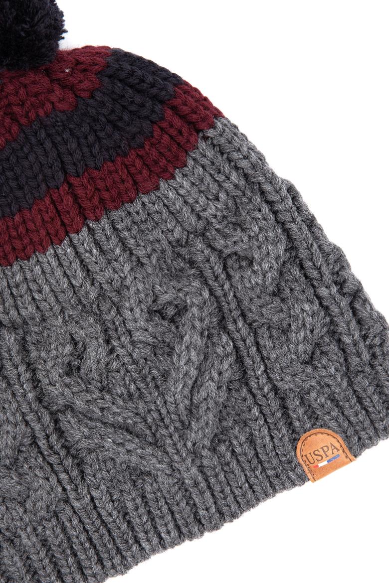 Erkek Çocuk Gri Melanj Bere - 50317339001