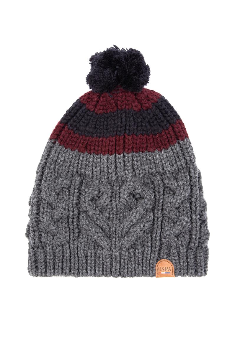 Erkek Çocuk Gri Melanj Bere