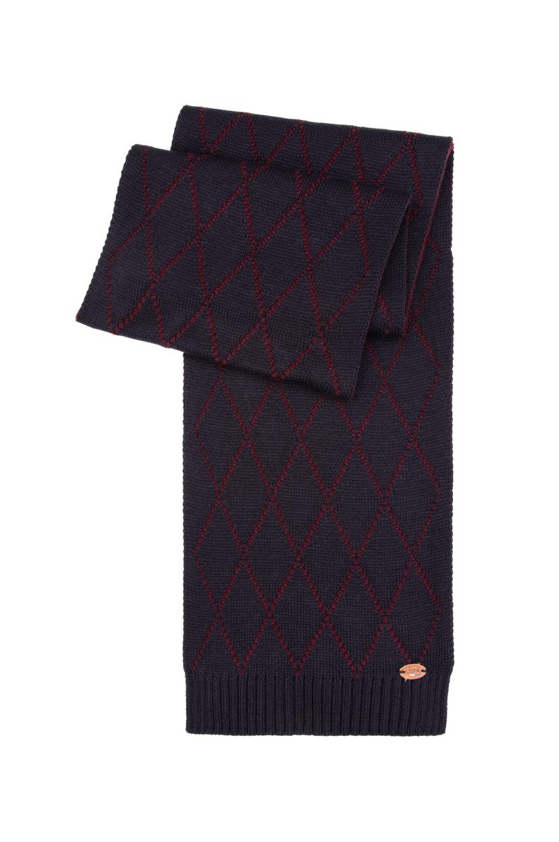 Erkek Lacivert Kaşkol