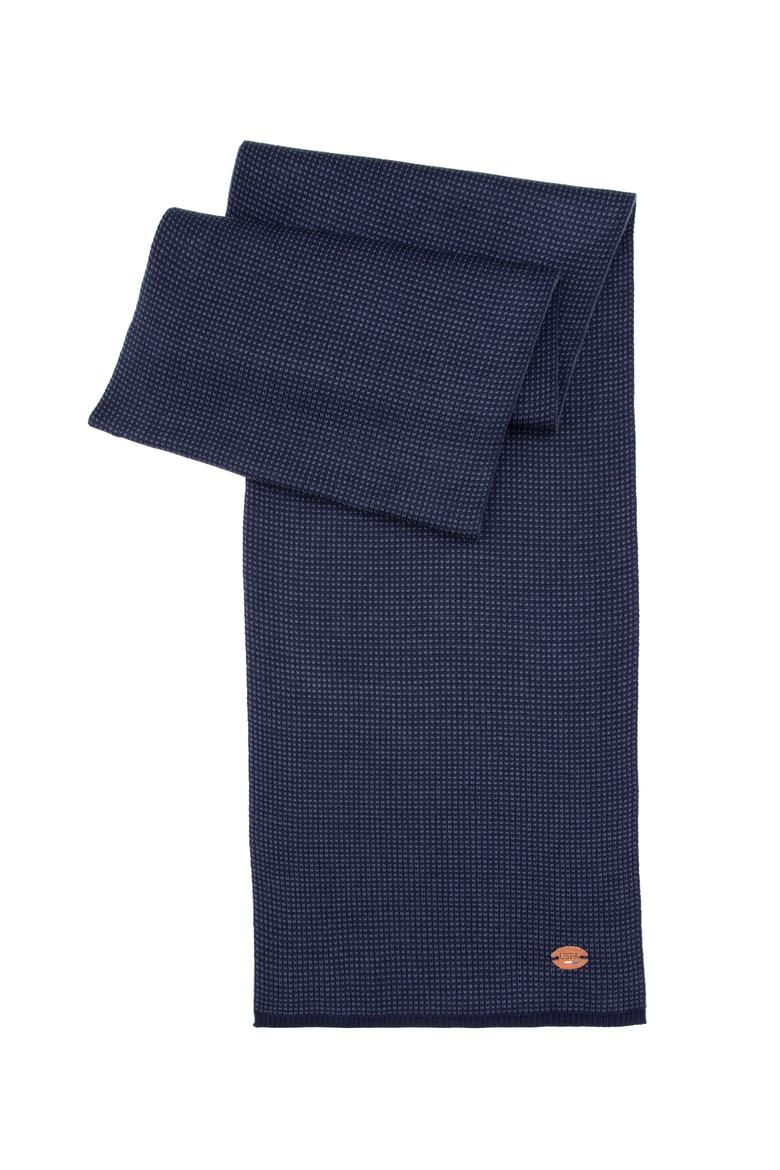 Erkek Lacivert Kaşkol Bere Takım - 50317356001