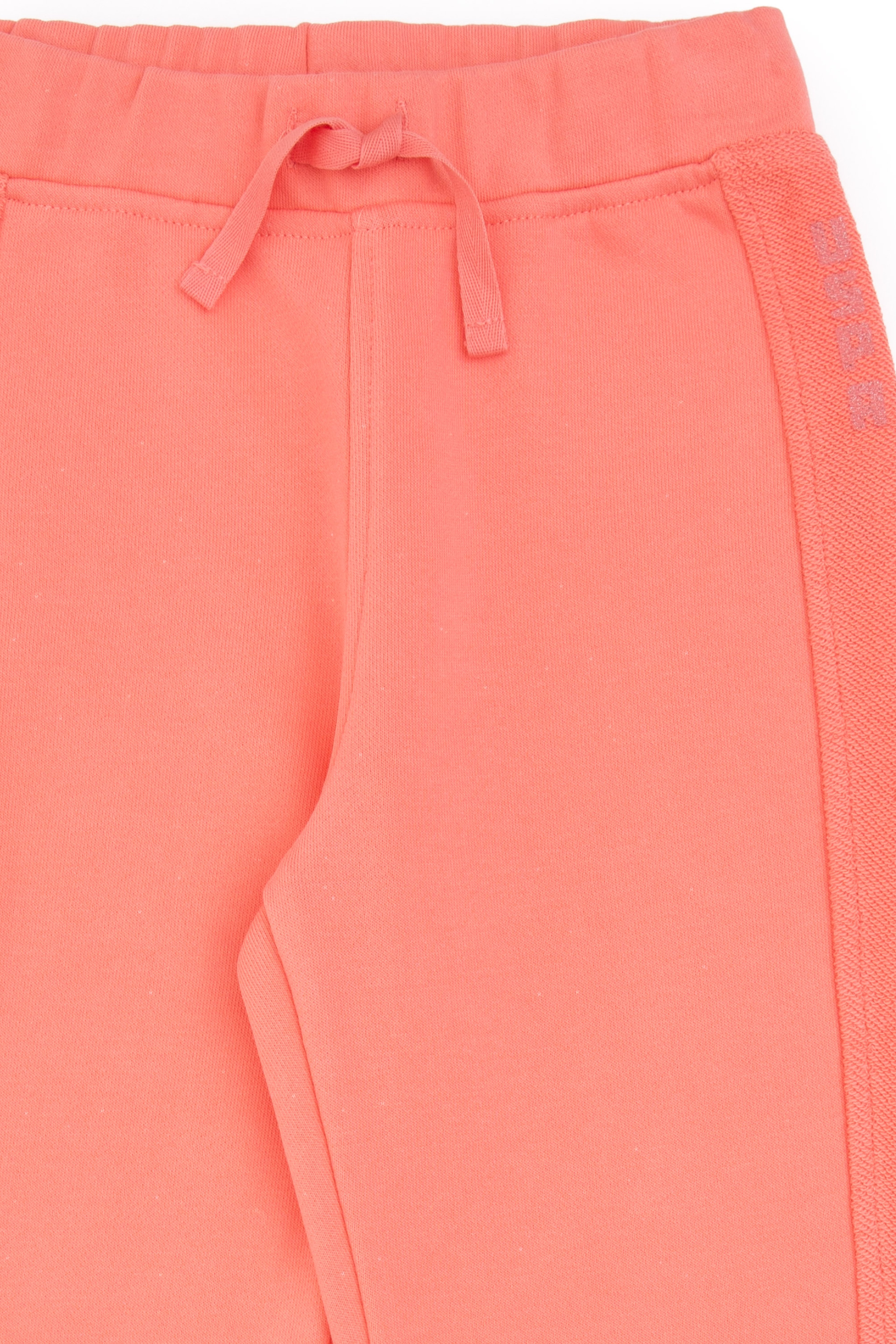 Kız Çocuk Neon Pembe Şeritli Eşofman Altı