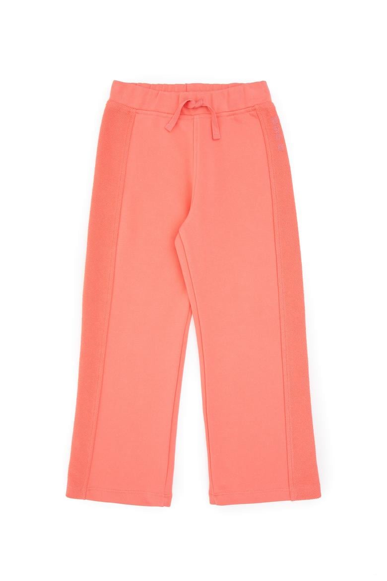 Kız Çocuk Neon Pembe Şeritli Eşofman Altı - 50317901012