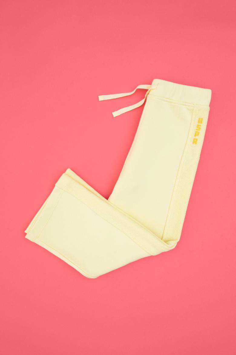 Kız Çocuk Sarı Şeritli  Eşofman Altı - 50317901001