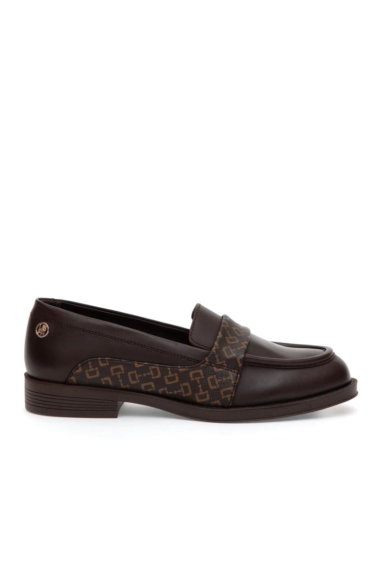 Kadın Kahverengi Loafer - 50315650004