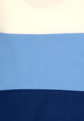 Erkek Çocuk İndigo Basic Bisiklet Yaka Sweatshirt - 50313977020