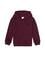 Erkek Çocuk Bordo Basic Kapüşonlu Sweatshirt