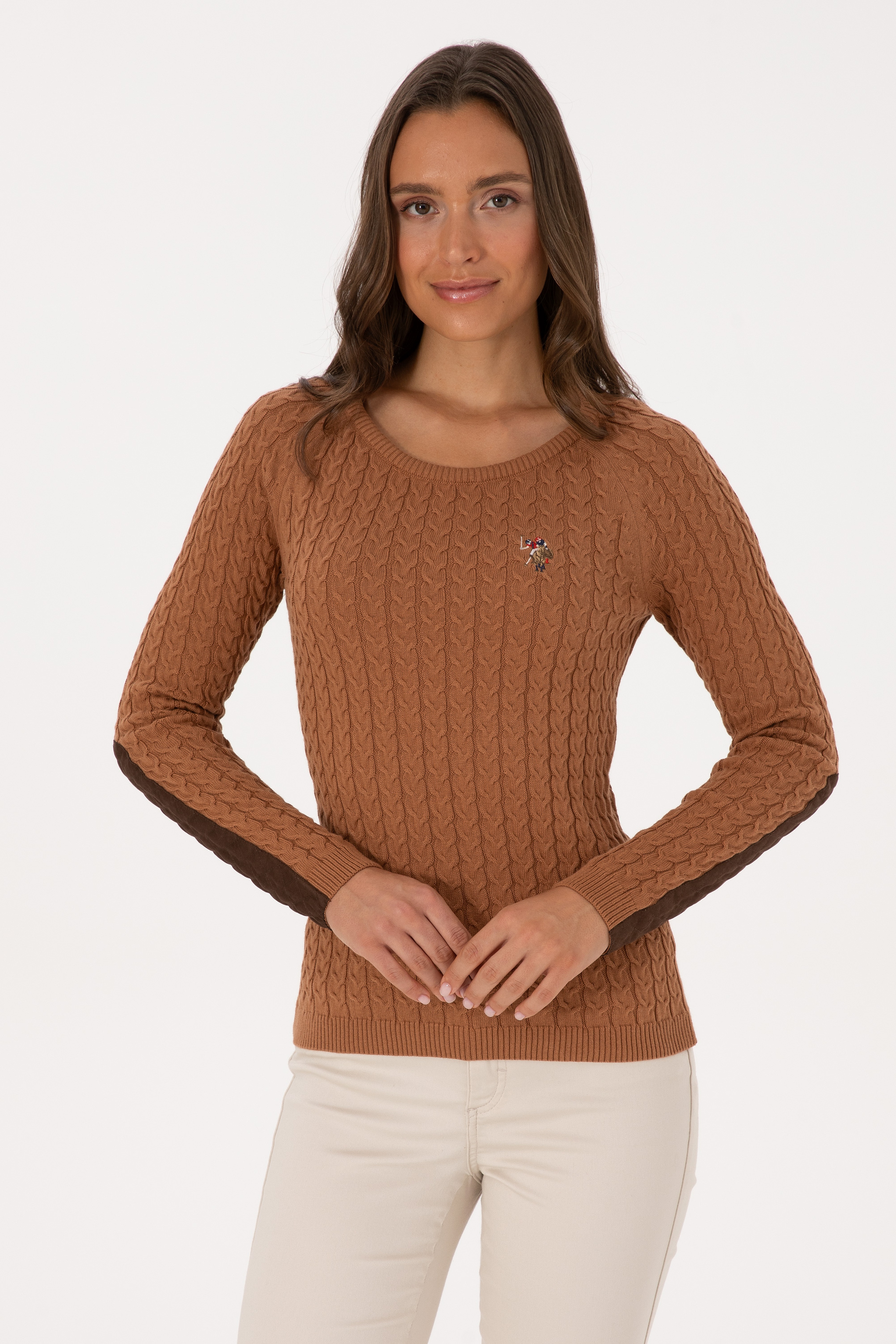 Kadın Camel Basic Kazak - Image 1