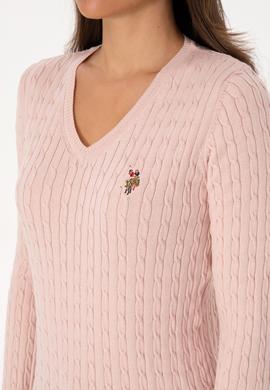 Kadın Pudra Basic Kazak - 50307700062