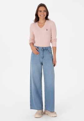 Kadın Pudra Basic Kazak - 50307700062