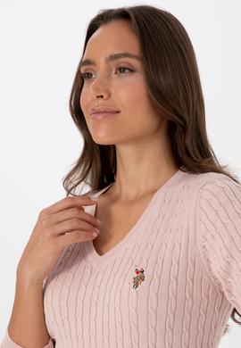 Kadın Pudra Basic Kazak - 50307700062