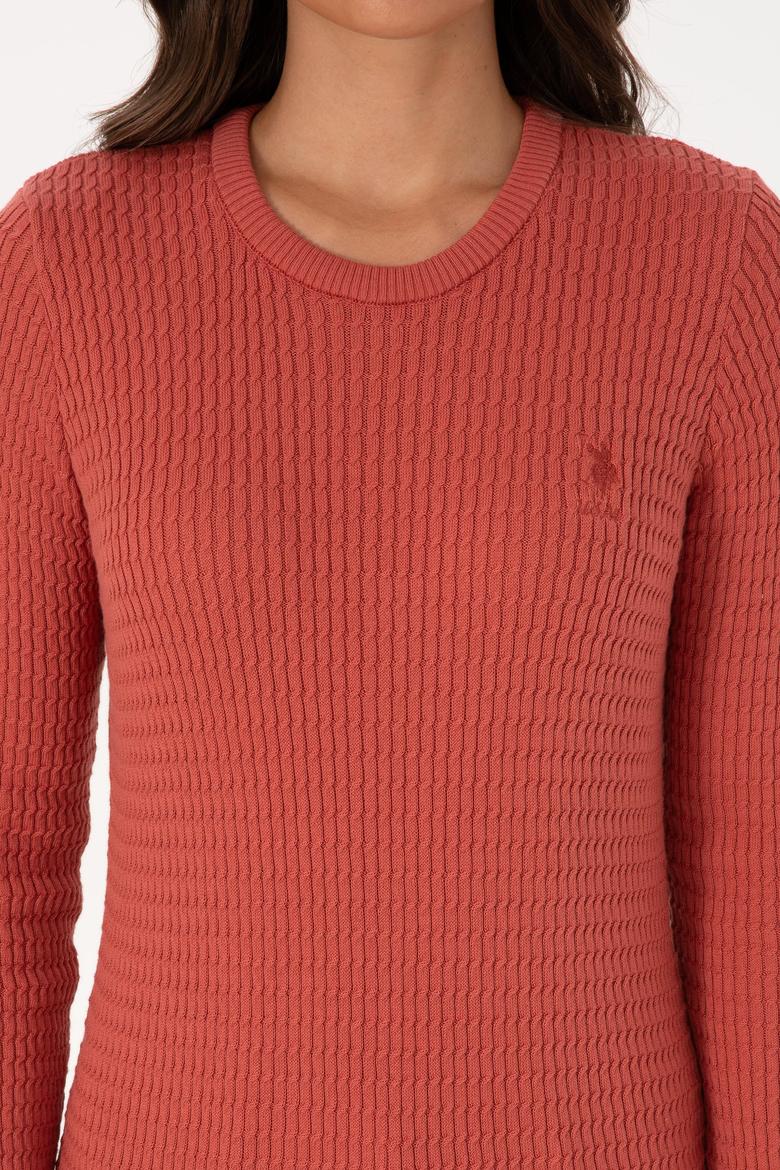 Kadın Gül Kurusu Basic Kazak - 50307763047