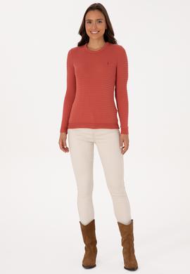 Kadın Gül Kurusu Basic Kazak - 50307763047