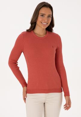 Kadın Gül Kurusu Basic Kazak - 50307763047