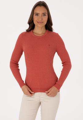 Kadın Gül Kurusu Basic Kazak - 50307763047