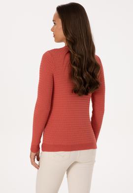 Kadın Gül Kurusu Basic Kazak - 50307763047