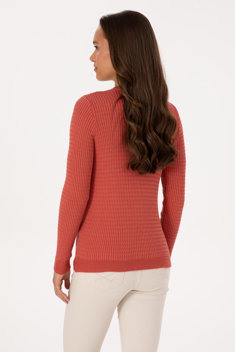 Kadın Gül Kurusu Basic Kazak - 50307763047