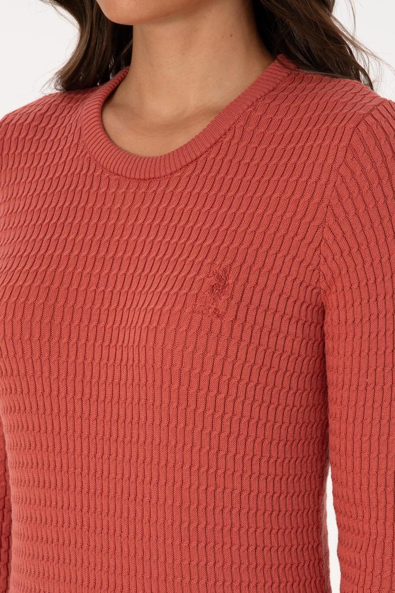 Kadın Gül Kurusu Basic Kazak - 50307763047